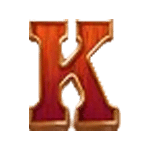 ตัวอักษร K เกม GOLD FEVER ค่าย YGGDRASIL SLOT