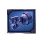 ที่หนีบหุ่นยนต์สีน้ำเงิน เกม WILD ROBO FACTORY ค่าย YGGDRASIL SLOT