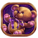 สัญลักษณ์พิเศษ ตุ๊กตาหมี เกม CHRISTMAS MORNING ค่าย RED TIGER