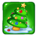 สัญลักษณ์พิเศษ ต้นคริสต์มาส เกม CHRISTMAS MULTIHOPS ค่าย RED TIGER