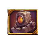 หุ่นยนต์สีส้ม เกม WILD ROBO FACTORY ค่าย YGGDRASIL SLOT