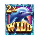 WILD เกม DOLPHIN HOT 1 ค่าย YGGDRASIL SLOT
