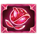สัญลักษณ์พิเศษ ดอกกุหลาบ เกม YEAR ROUND RICHES ค่าย RED TIGER