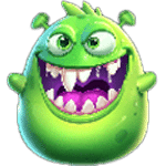 สัญลักษณ์พิเศษ มอนเตอร์สีเขียว เกม BOOK OF MONSTERS ค่าย PRAGMATIC PLAY