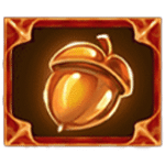 สัญลักษณ์พิเศษ ลูกโอ๊ค เกม YEAR ROUND RICHES ค่าย RED TIGER