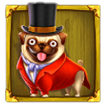 สัญลักษณ์พิเศษ หมาปั๊ก เกม THE DOG HOUSE ROYAL HUNT ค่าย PRAGMATIC PLAY