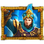 สัญลักษณ์พิเศษ ฮีโร่สีฟ้า เกม LEGEND OF HEROES MEGAWAYS ค่าย PRAGMATIC PLAY