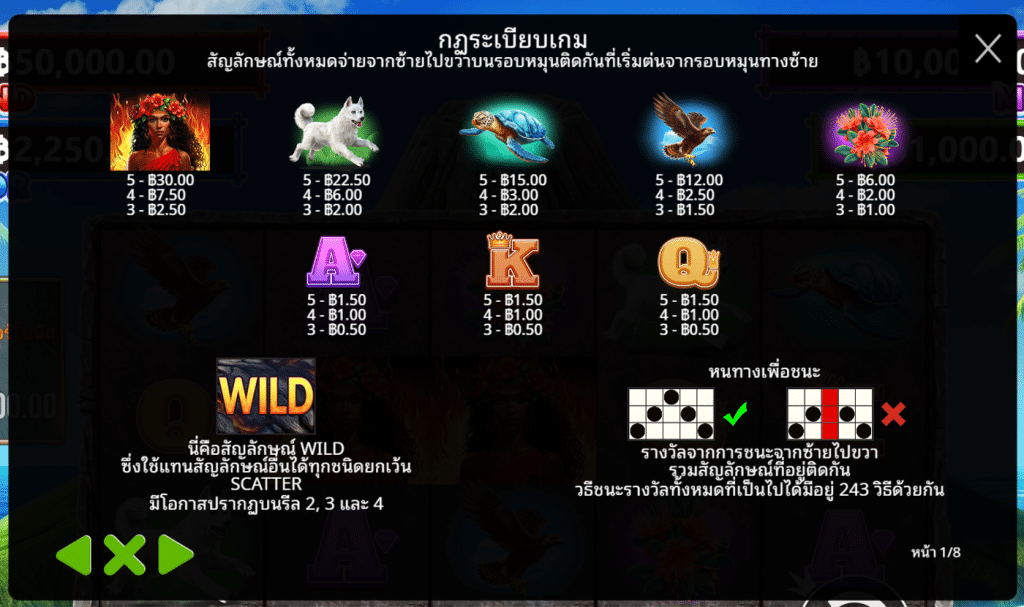 สัญลักษณ์เกม VOLCANO GODDESS ค่าย PRAGMATIC PLAY
