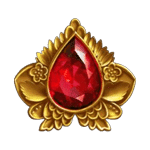 อัญมณีสีแดง เกม EMPIRE FORTUNE ค่าย YGGDRASIL SLOT