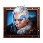 ไวกิ้งหญิงสีน้ำเงิน เกม VIKINGS GO TO VALHALLA ค่าย YGGDRASIL SLOT