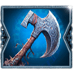 สัญลักษณ์พิเศษ ขวาน เกม SWORD STOMP ค่าย RED TIGER