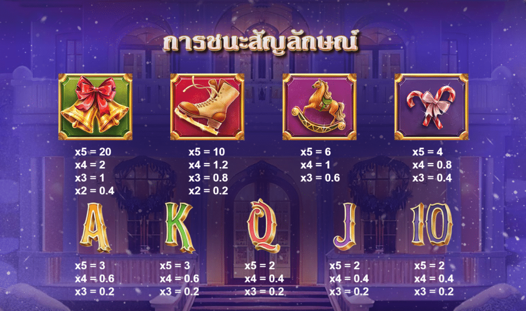 สัญลักษณ์เกม DEAR SANTA ค่าย RED TIGER