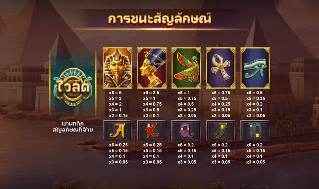 สัญลักษณ์เกม WINGS LA MEGAWAYS ค่าย RED TIGER