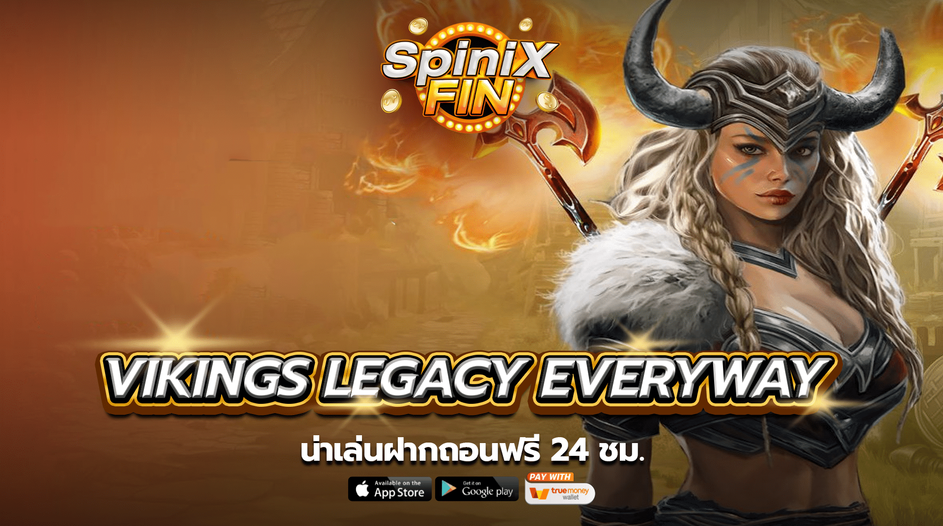 เกม VIKINGS LEGACY EVERYWAY ค่าย RED TIGER