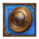 โล่กำบัง เกม GOLDEN GORGON ค่าย YGGDRASIL SLOT