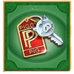 สัญลักษณ์พิเศษ กุญแจ เกม PIGGY 2 RICHES MEGAWAYS ค่าย RED TIGER