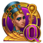 สัญลักษณ์พิเศษ คลีโอพัตตรา เกม DESERT LEGENDS SPINS ค่าย RED TIGER