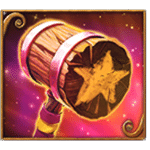 สัญลักษณ์พิเศษ ค้อนไม้ เกม SPOOKY CARNIVAL ค่าย RED TIGER