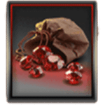 สัญลักษณ์พิเศษ ถุงอัญมณีสีแดง เกม EPIC TREASURE 2 ค่าย RED TIGER