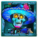 สัญลักษณ์พิเศษ วิญญาณสีฟ้า เกม LOS MUERTOS LOCOS ค่าย RED TIGER