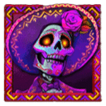 สัญลักษณ์พิเศษ วิญญาณสีม่วง เกม LOS MUERTOS LOCOS ค่าย RED TIGER