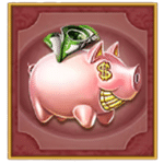 สัญลักษณ์พิเศษ หมูออมสิน เกม PIGGY 2 RICHES MEGAWAYS ค่าย RED TIGER