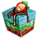สัญลักษณ์พิเศษ เค้กสตอเบอร์รี่ เกม SUGAR MONSTER ค่าย RED TIGER