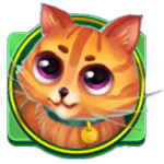 สัญลักษณ์พิเศษ แมวส้ม เกม HERE KITTY KITTY ค่าย RED TIGER