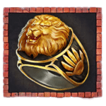 สัญลักษณ์พิเศษ แหวน เกม ROMAN EMPERORS ค่าย RED TIGER
