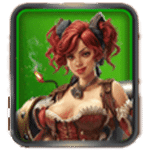 สัญลักษณ์พิเศษ โจรสลัดสาว เกม EPIC TREASURE 2 ค่าย RED TIGER