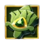 เครื่องประดับสีเขียว เกม GOLDEN WHEELS OF EGYPT ค่าย NETENT SLOT
