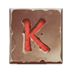 ตัวอักษร K เกม MUMMY MEGAWAYS ค่าย NETENT SLOT