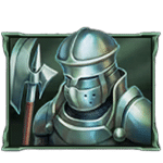 สัญลักษณ์พิเศษ นักรบถือขวาน เกม KNIGHTS OF AVALON ค่าย RED TIGER
