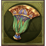 สัญลักษณ์พิเศษ พัด เกม EGYPT MEGAWAYS ค่าย RED TIGER