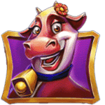 สัญลักษณ์พิเศษ วัว เกม SHEEP GONE WILD ค่าย RED TIGER