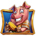 สัญลักษณ์พิเศษ หมู เกม SHEEP GONE WILD ค่าย RED TIGER