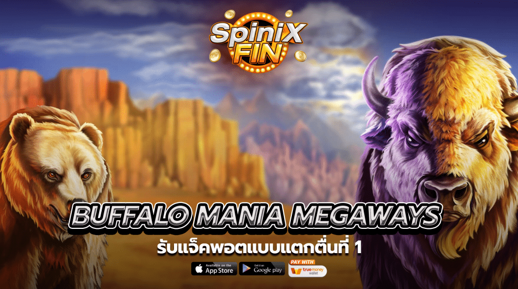 เกม BUFFALO MANIA MEGAWAYS ค่าย RED TIGER