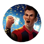 นักฟุตบอล เกม SUPER STRIKER ค่าย NETENT SLOT