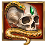 สัญลักษณ์พิเศษ กะโหลก เกม SERPENT KING ค่าย RED TIGER