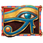 สัญลักษณ์พิเศษ ดวงตาแห่งรา เกม RISE OF CLEOPATRA ค่าย RED TIGER