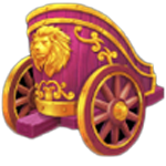 สัญลักษณ์พิเศษ รถม้า เกม EYE OF SPARTACUS ค่าย PRAGMATIC PLAY