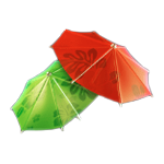 สัญลักษณ์พิเศษ ร่มเสียบค็อกเทล เกม CLUB TROPICANA HAPPY HOUR ค่าย PRAGMATIC PLAY