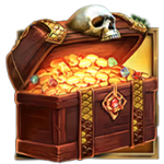 สัญลักษณ์พิเศษ หีบสมบัติ เกม SERPENT KING ค่าย RED TIGER