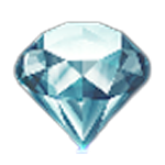 สัญลักษณ์พิเศษ เพชร เกม 777 RUSH ค่าย PRAGMATIC PLAY