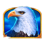 สัญลักษณ์พิเศษ เหยี่ยว เกม WOLF GOLD 4 PACK ค่าย PRAGMATIC PLAY