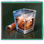 สัญลักษณ์พิเศษ เหล้า เกม MIAMI RISE ค่าย RED TIGER