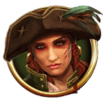 โจรสลัดหญิงมีแผลเป็น เกม RAGE OF THE SEAS ค่าย NETENT SLOT