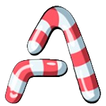 ตัวอักษร A เกม SANTA VS RUDOLPH ค่าย NETENT SLOT