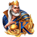 สัญลักษณ์พิเศษ K เกม CASINO SPIN ค่าย RED TIGER