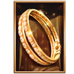 สัญลักษณ์พิเศษ กำไล เกม TRILLIONAIRE MEGAWAYS ค่าย RED TIGER
